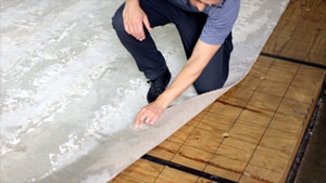 Nashville Rug Cleaning technicians perform a final inspection following a rug cleaning - area rug cleaning, oriental rug cleaning and all custom rugs.